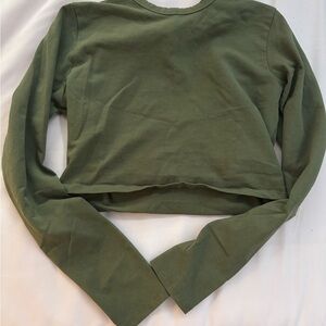 Cotton On Forest Green Long Sleeve Top